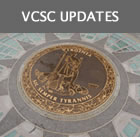 VCSC Updates graphic with photo of VA state seal