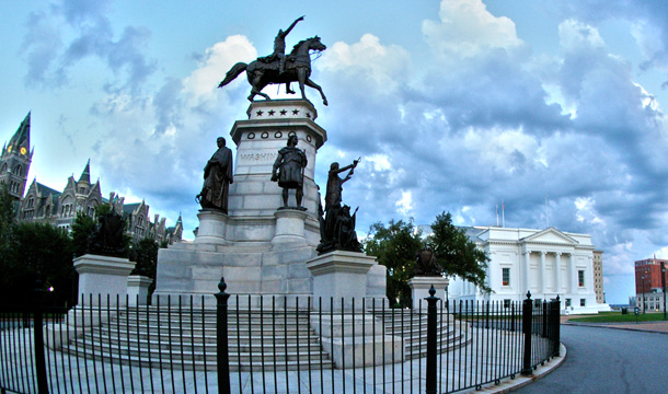 Photograph of  Capitol Square in Richmond, VA